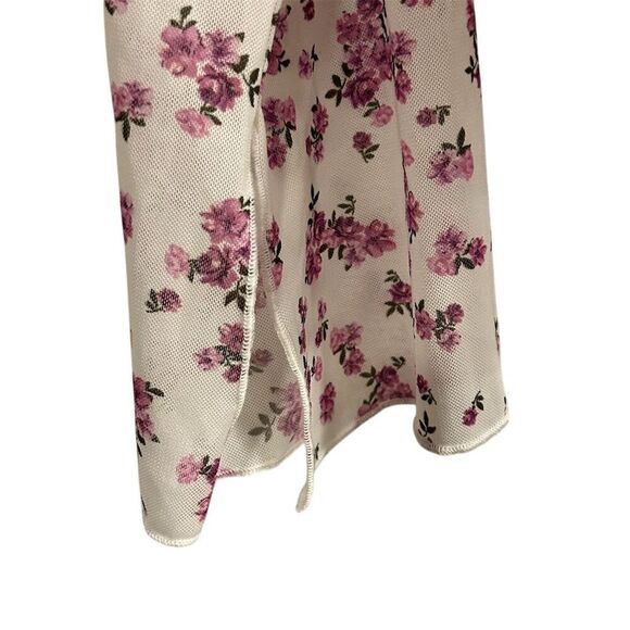 Kirious Women's Floral Smocked Long Sleeve Blouse Size M Multicolor - Picture 5 of 12